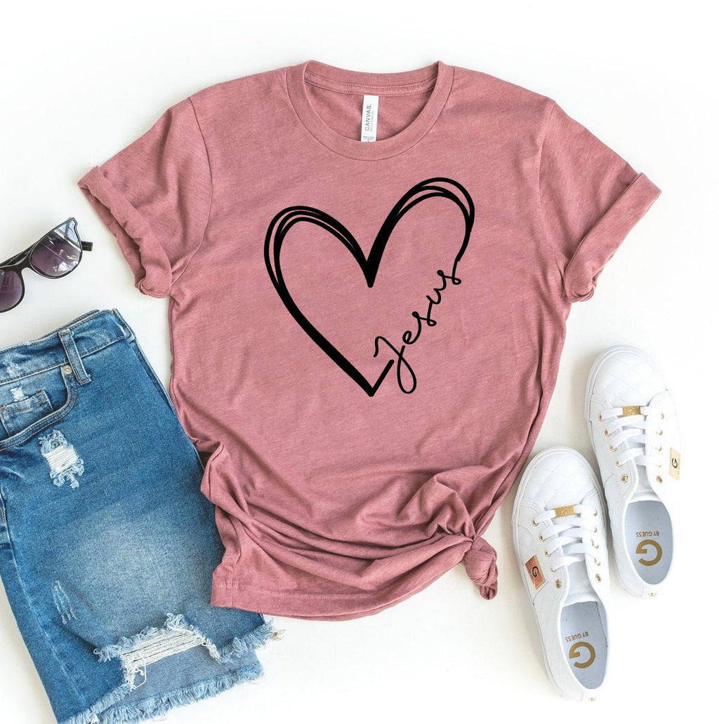 Love Jesus T-Shirt - Inspirational Faith-Based Graphic Tee